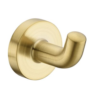 Ultra Faucets Kree J-Hook Robe/Towel Hook in Brushed Gold