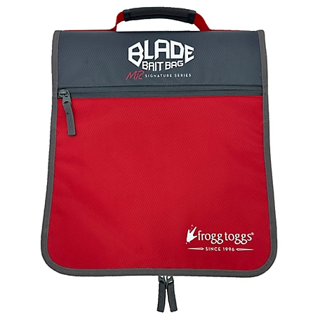Frogg Toggs Blade Bait Bag, Red/Gray