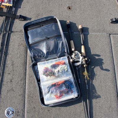 Image showing  Blade Bait Bag, Blue/Gray