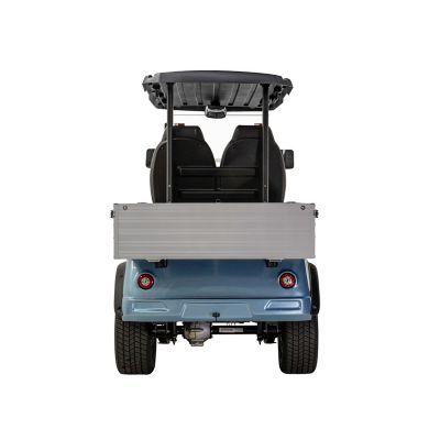 Image showing  2-Seater 48V MVR Cargo Max Utility Electric Golf Cart with Dump Bed, Blue