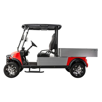 Image showing  2-Seater 48V MVR Cargo Max Utility Electric Golf Cart with Dump Bed, Blue