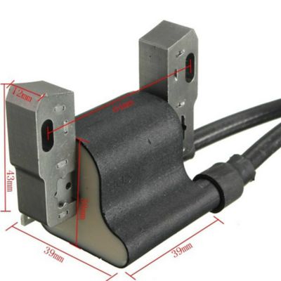 Image showing  Ignition Coil for 590781, 392329, 394891 Fits Briggs Stratton V-Twin Cylinder Engine