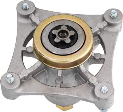 Image showing  Lawn Mower Deck Spindle Assembly for 174356 532174356 Fits Craftsman Husqvarna Poulan 46 48 inch Lawn Mower