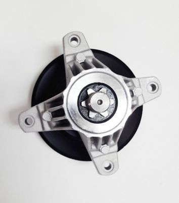 Image showing  Lawn Mower Deck Spindle Assembly with 918-06981 618-06981 for Cub Cadet XT1 XT2 Troy-Bilt Super Bronco 50 in. Lawn Mower