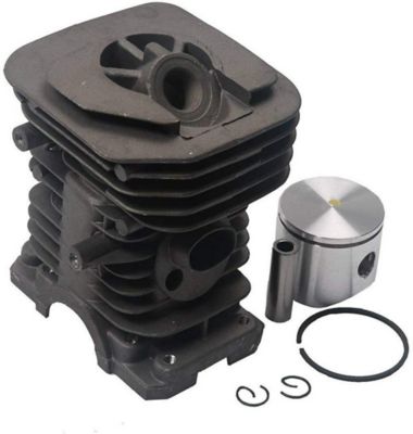 Image showing  Cylinder and Piston Kit for Husqvarna 136, 137 Chainsaw Fits 530069940
