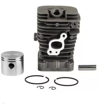 OakTen Cylinder and Piston Kit for Husqvarna Partner 350 351 352 Chainsaw Compatible with 530012552 Mower Engines & Parts