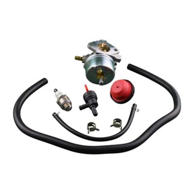 OakTen Carburetor Kit with Spark Plug, Primer, Primer line, Fuel line for 632371, 632371A, 631954