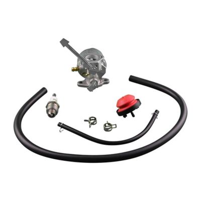 OakTen Carburetor Kit with Spark Plug, Primer, Primer line, Fuel line for 632552, 632560A, 632560, 632641