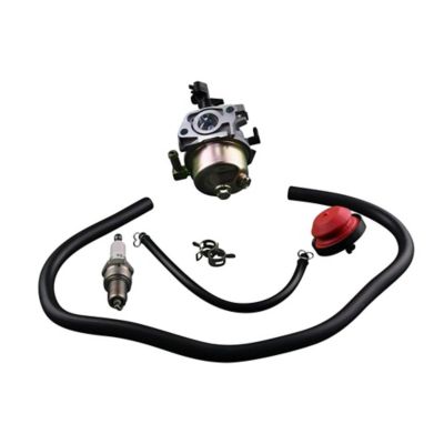 OakTen Carburetor Kit with Spark Plug, Primer, Primer line, Fuel line for 120-4418, 120-4419, 119-1996, 119-1571