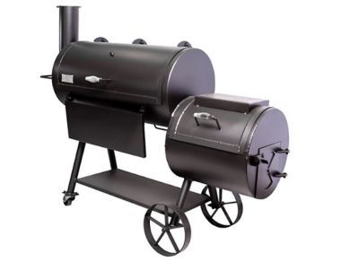 Image showing  1,182 sq. in. Brazos Offset Charcoal Smoker, 35 in.