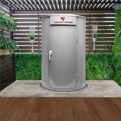 Image showing 6 th Survive-A-Storm TwisterPod 4ft. Diameter Storm Shelter