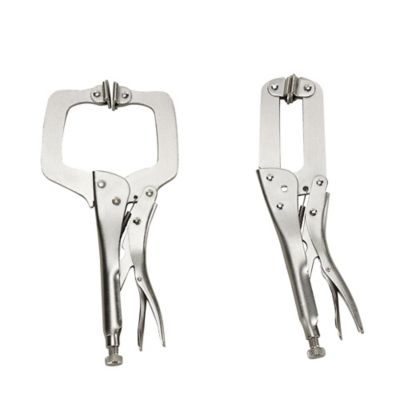 JobSmart 11 in. Locking C-Clamp Pliers, 2 pc.