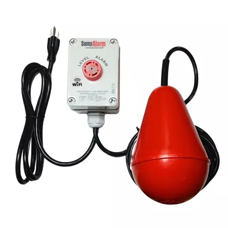 Indoor/Outdoor Sump Alarm High/Low Water Alarm for Sewage/Septic 20 Feet Float Length WiFi Enabled SA-120V-1L-20SB-WIFI Pump Parts & Accessories