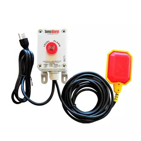 Indoor/Outdoor Sump Alarm Sump Pump High Water Alarm 120V 16ft Float SA-120V-1L-16 Pump Parts & Accessories