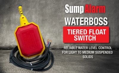 Image showing  Sump Pump Wire Lead General Purpose Float Switch, 6 ft. Length, Rated up to 13 Amps, SA-2359-2