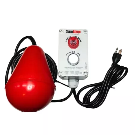 Indoor/Outdoor Sump Alarm High Water Alarm for Sewage/Septic with LED Power Indicator Float Included SA-120V-2L-20SB Pump Parts & Accessories