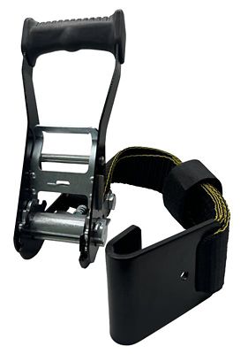 Image showing  2 in. x 33 ft. Commercial-Duty Ratchet Tie-Down Strap with Flat Hook