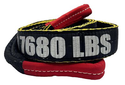 Image showing  2 in. x 6 ft. Commercial-Duty Flat Sling 7,680 lbs. Vertical Lifting Capacity