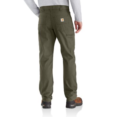 Image showing  Men's Rugged Flex Relaxed Fit High-Rise Rigby 5-Pocket Work Pants