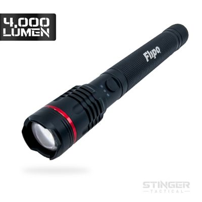 Image showing  Stinger 4000-Lumen Rechargeable Tactical Flashlight