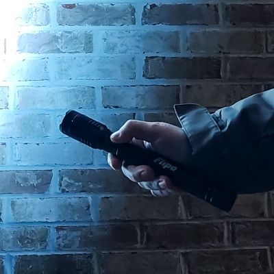 Image showing 7 th Flipo 4000 Lm Rechargeable Tactical Flashlight