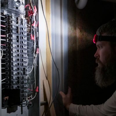 Image showing  200-Lumen Vega COB LED Headlamp, 3-Pack