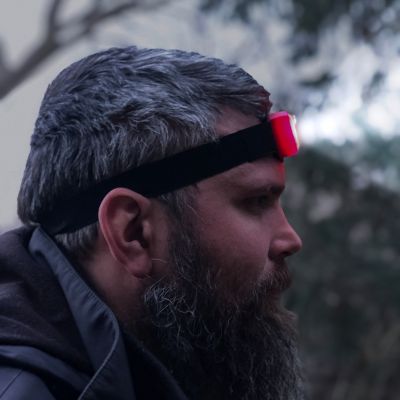 Image showing 5 th Flipo 200-Lumen Vega COB LED Headlamp, 3-Pack