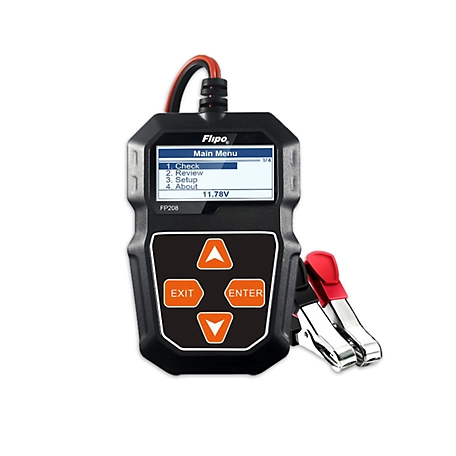 Flipo Digital Battery Tester For Automobiles & Motorsport Batteries