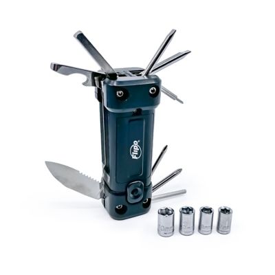 Image showing  16-in-1 Multi-Tool With LED Flashlight & Laser Pointer