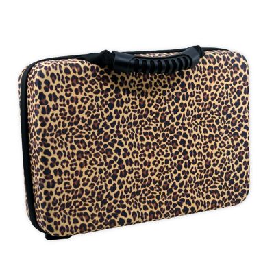 Flipo Large Leopard Battery Storage Case