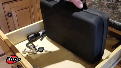 Image showing  Small Raspberry Battery Storage Case