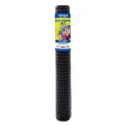 Tenax Hortonova Trellis Net 4-ft x 500-ft White Plastic Safety Netting for Multi-purpose Use