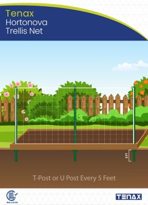 Image showing  Hortonova Plant Trellis Net LM, 79 x 10,000