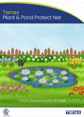 Image showing  Plant & Pond Protect Bird Net Bag, 14 x 75