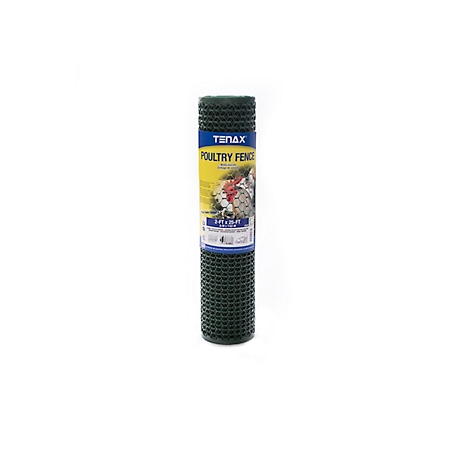 Tenax 2 x 25 ft. Poultry Fence, Green