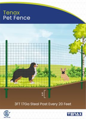 Image showing  Pet Fence Barrier Reinforced Edge, 4 x 100 ft.
