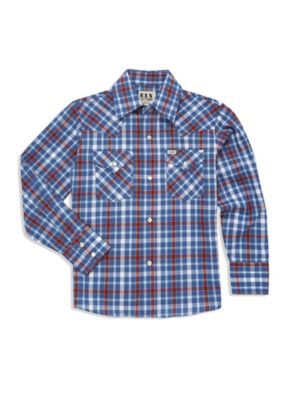 Ely Cattleman Long Sleeve Heritage Plaid Shirt