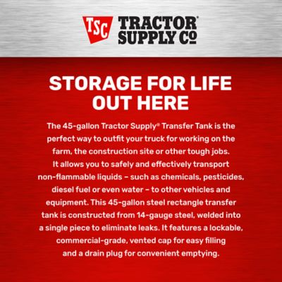 Image showing 7 th Tractor Supply Transfer Tank, 45 gal.