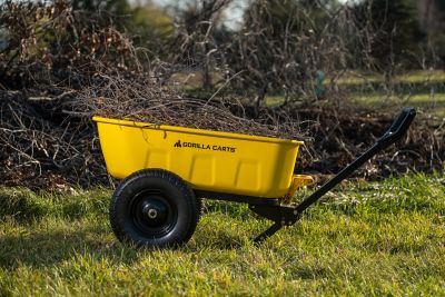 Image showing  8 cu. ft. Steel Dump Trailer