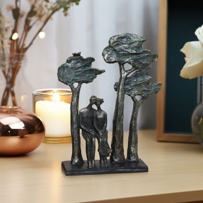 Image showing  Resin Couple Love Windy Tabletop Decor