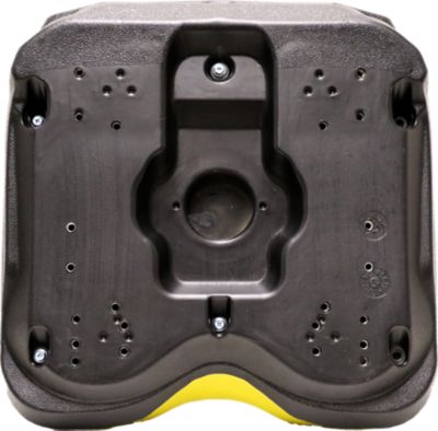 Image showing  High-Open Back Plastic Pan Seat, Yellow