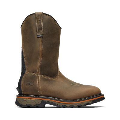 Timberland PRO Men's Soft Toe True Grit Pull-On Waterproof Work Boots