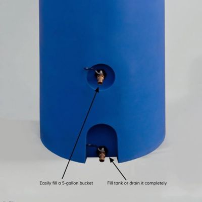 Image showing 5 th Sure Water 260 gal. Plastic Emergency Water Storage Tank