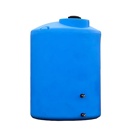 Sure Water 500-Gallon Round Plastic Emergency Water Storage Tank