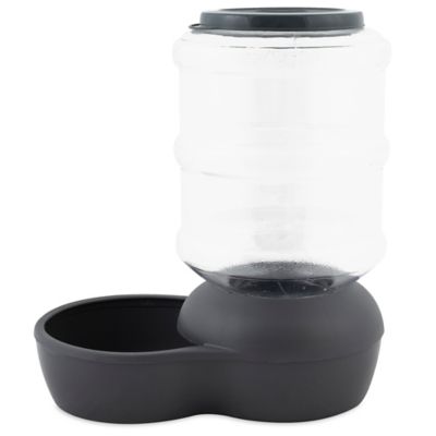 Image showing  18 lb. Le Bistro Plastic Pet Feeder with Microban