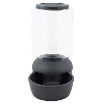 Image showing  18 lb. Le Bistro Plastic Pet Feeder with Microban