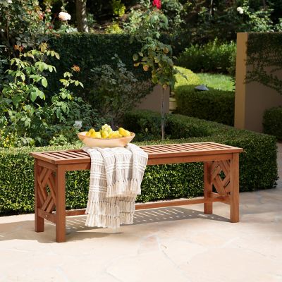 Image showing  Carmel Solid Wood Outdoor Dining Bench