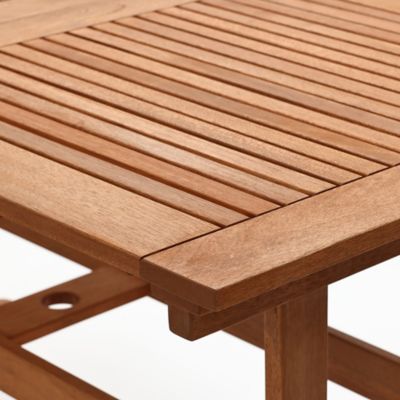 Image showing  Carmel Solid Wood Extendable Outdoor Dining Table