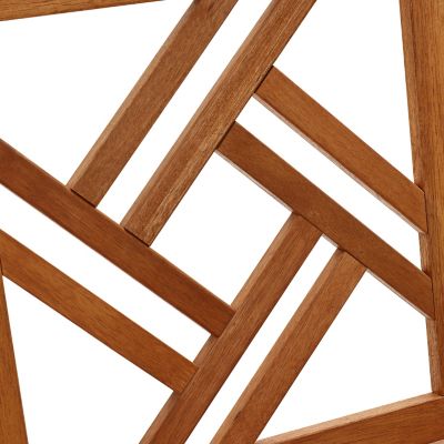 Image showing  Carmel Solid Wood Outdoor Loveseat Park Bench