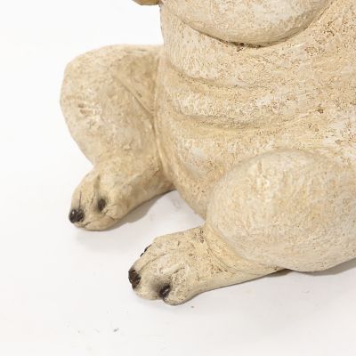 Image showing 7 th LuxenHome Calling All Gnomes Garden Sculpture Resin Statue, Indoor and Outdoor